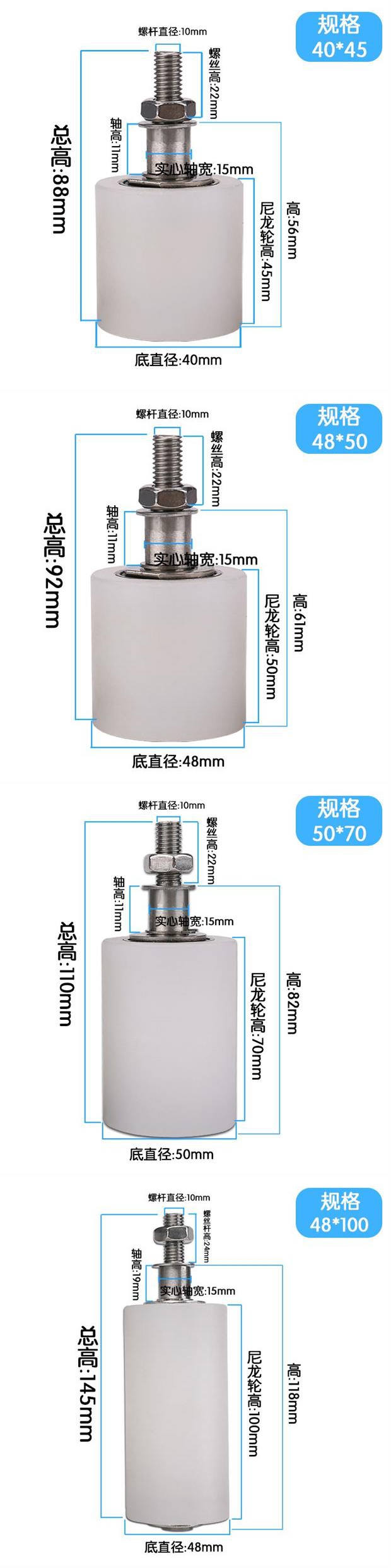 平移门夹轮,平移门导向轮,平移门尼龙滑轮